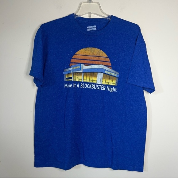 Blockbuster T-shirt Make it a Blockbuster Night Size Large - Picture 4 of 8